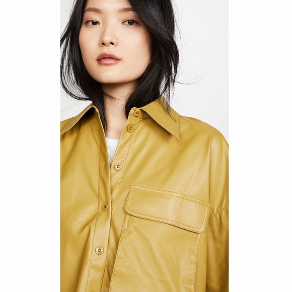 Faux Leather Shirt - Picture 4 of 13